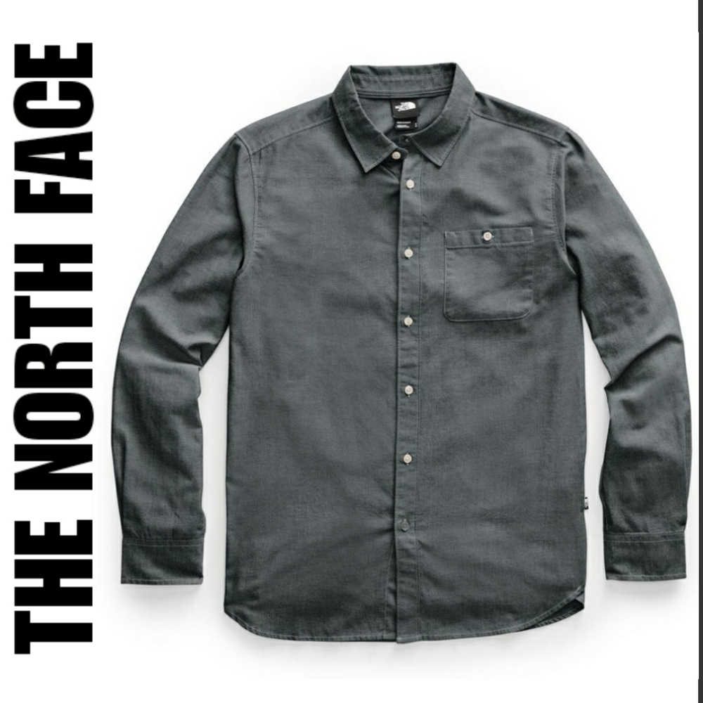 The North Face Hayden Grey Button Down Shirt XL